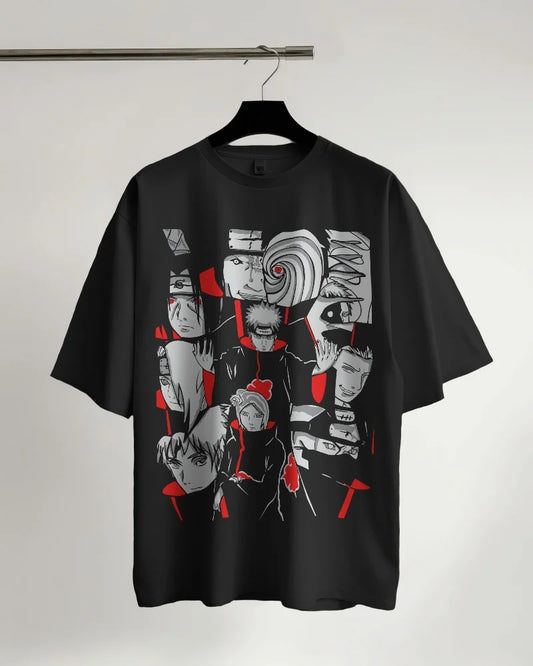 Naruto: Akatsuki Members Oversized T-Shirt