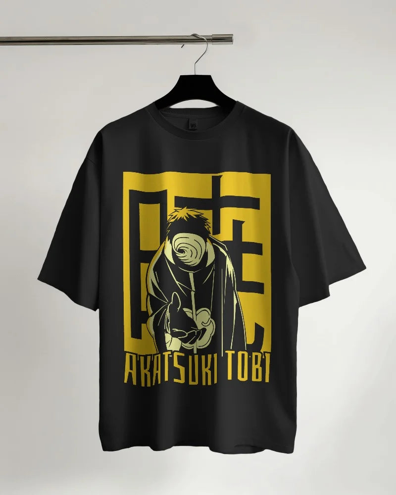 Naruto: Akatsuki Tobi Ft Oversized T-Shirt