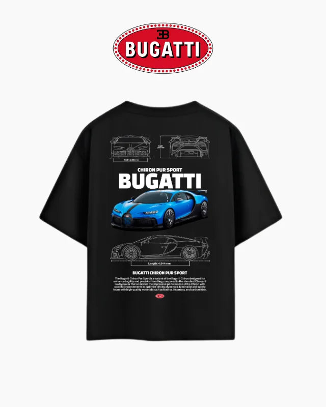 Bugatti: Chiron Oversized T-Shirt