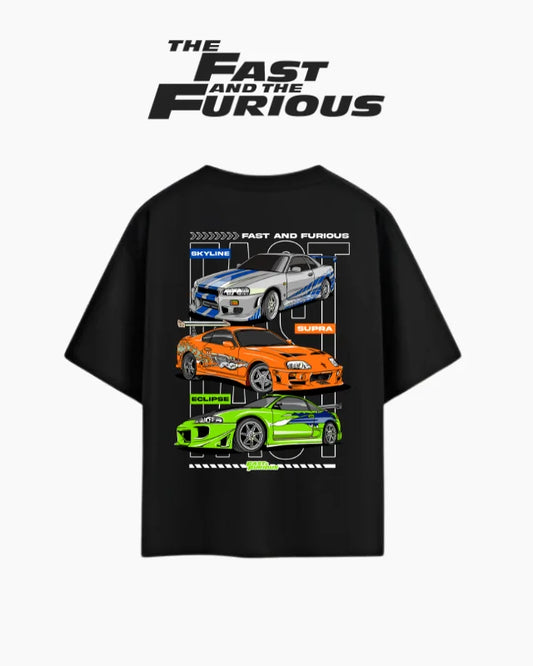 FF: Skyline, Supra & Eclipse Oversized T-Shirt