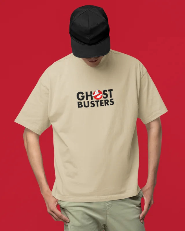 Ghost Busters: Printed Oversized T-Shirt