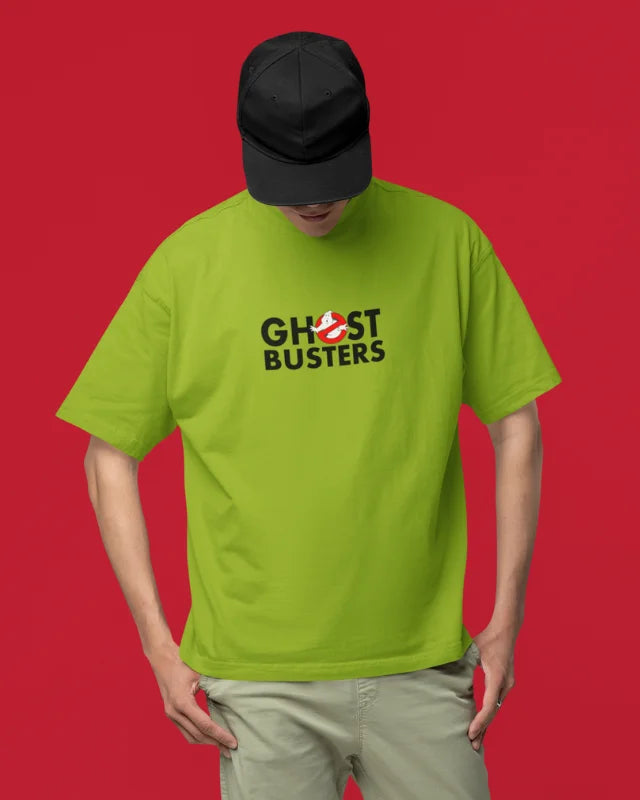 Ghost Busters: Printed Oversized T-Shirt