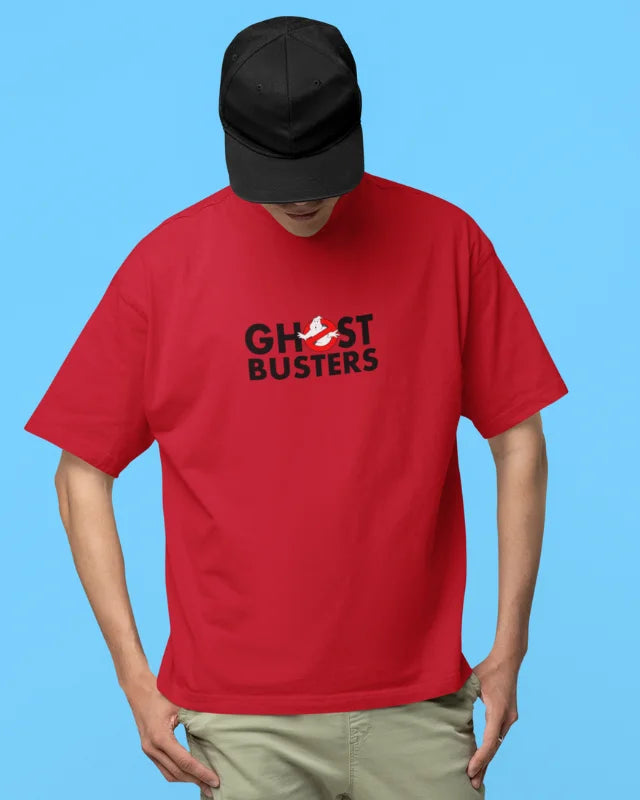 Ghost Busters: Printed Oversized T-Shirt