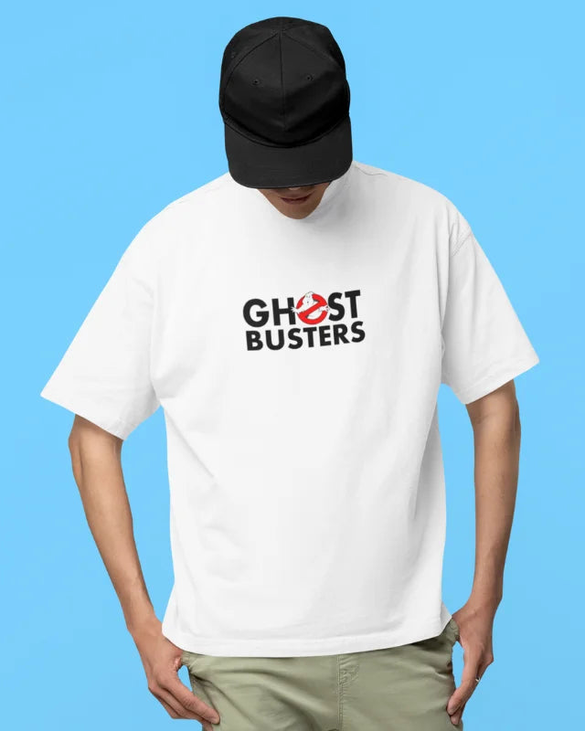 Ghost Busters: Printed Oversized T-Shirt