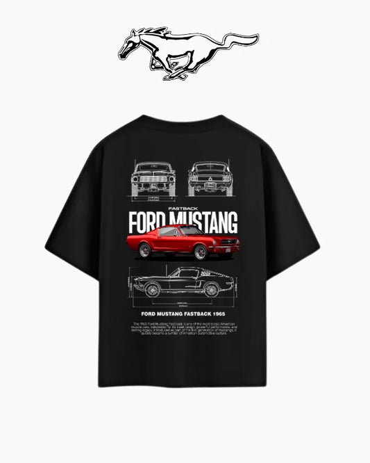 Ford: Mustang Fastback Oversized T-Shirt