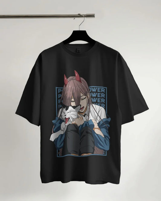 Chainsaw Man: Power Anime Oversized T-Shirt